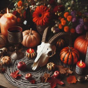 Altar Samhain Magie